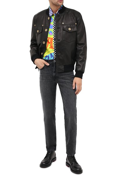 Шелковая рубашка VERSACE, арт. A84050/A235620, фото 2