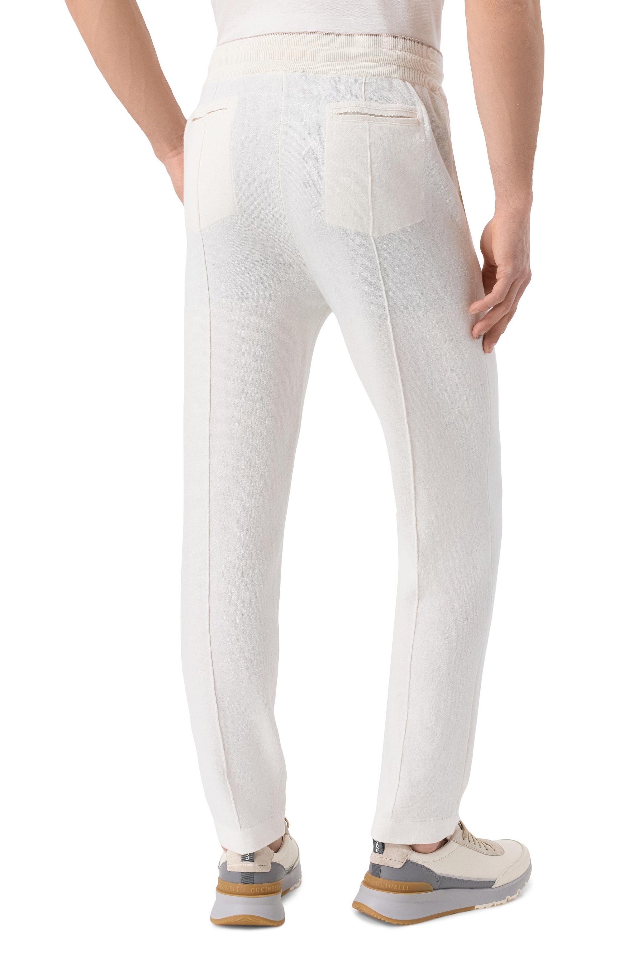 Брюки из хлопка и кашемира GRAN SASSO, арт. 57141/23202, фото 4