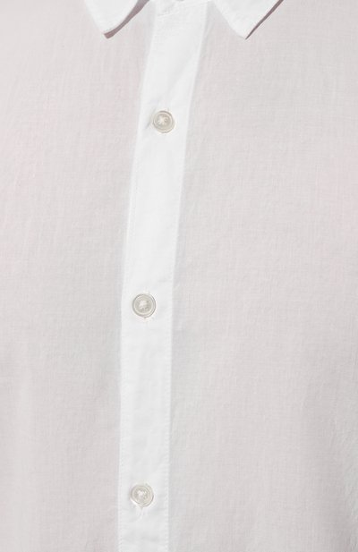 Хлопковая рубашка JAMES PERSE, арт. MLC3408/WHT, фото 5