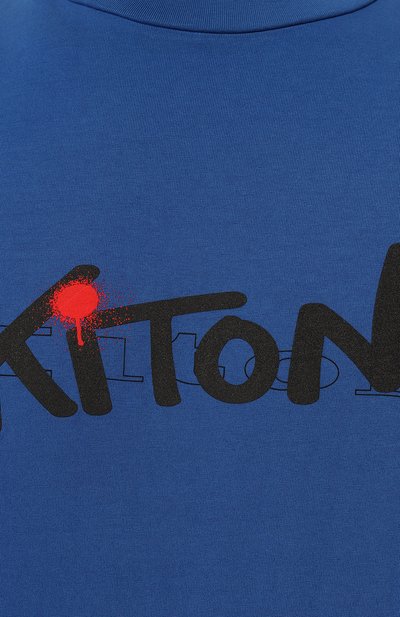 Хлопковая футболка KITON, арт. UMK0364, фото 5