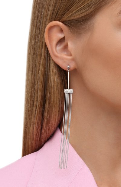 Серьги EXCLAIM серебряного цвета по цене 8380 руб., арт. 035S2617E, фото 3 Серьги EXCLAIM, арт. 035S2617E, фото 3