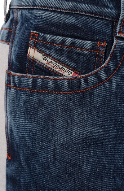 Комбинированные джинсы DIESEL, арт. A09696/0EMAD, фото 5