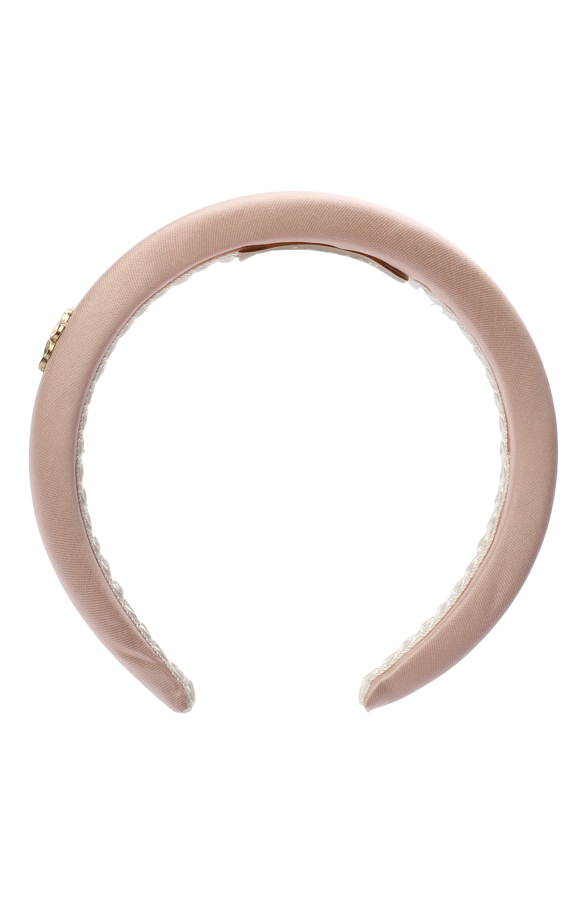 Ободок ELIE SAAB JUNIOR светло-розового цвета по цене 13800 руб., арт. EAFR033/TS0807, фото 1 Ободок ELIE SAAB JUNIOR, арт. EAFR033/TS0807, фото 1