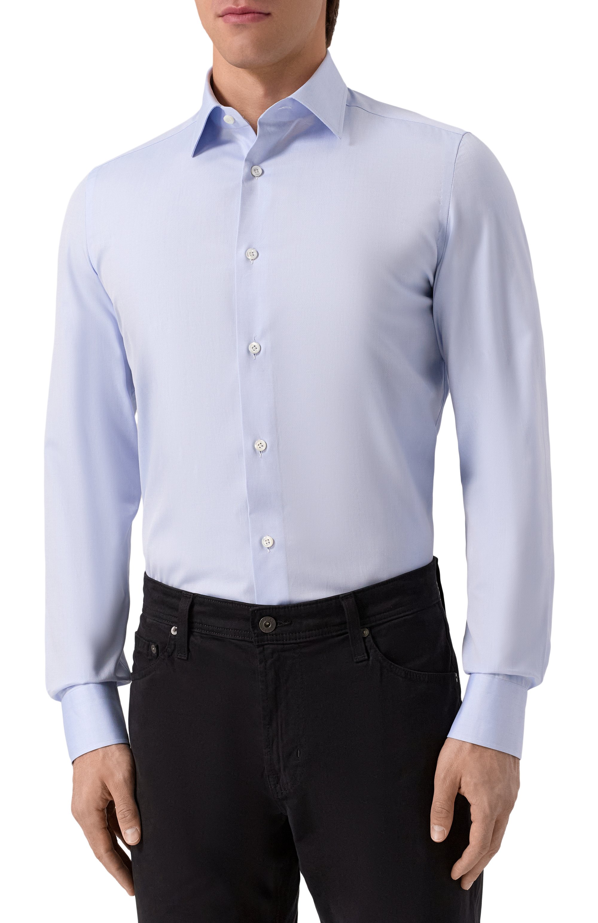 Хлопковая сорочка GIAMPAOLO, арт. 608/TS15312, фото 3