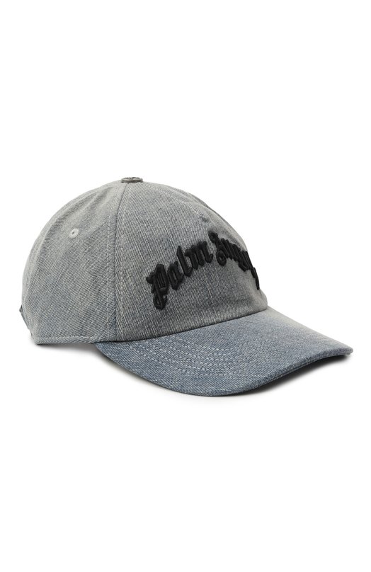 Джинсовая бейсболка Palm Angels PWLB032F25FAB004 Голубой PWLB032F25FAB004