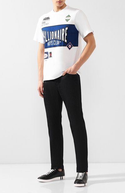 Хлопковая футболка BILLIONAIRE BOYS CLUB, арт. B18454, фото 2