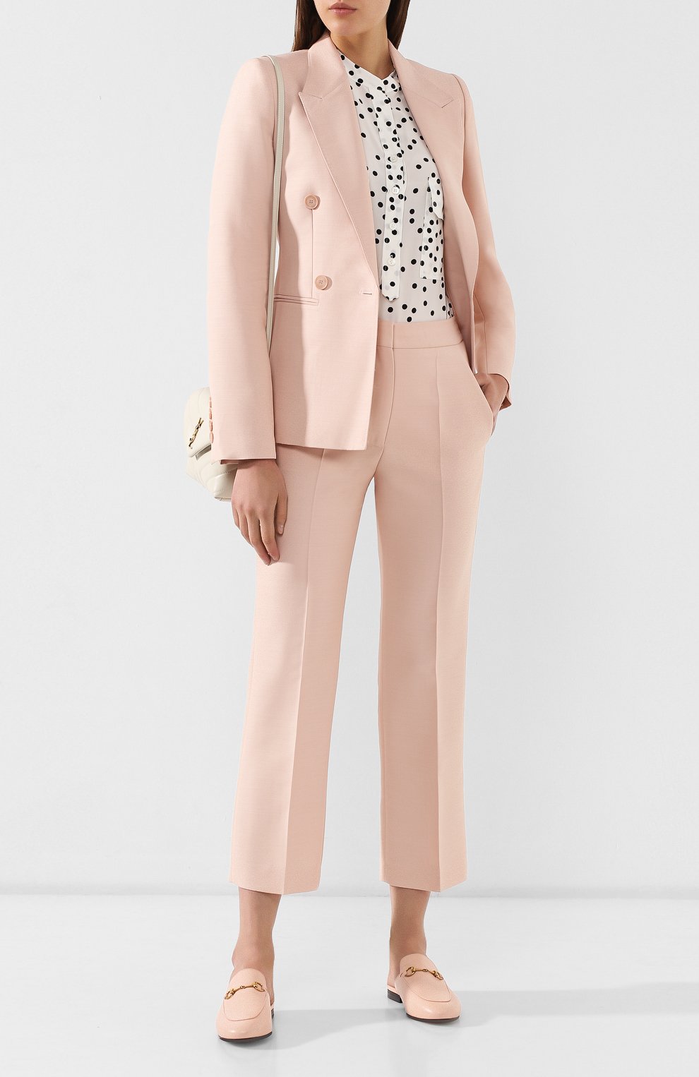 Брюки из смеси шерсти и вискозы STELLA MCCARTNEY, арт. 529866/SNA34, фото 2