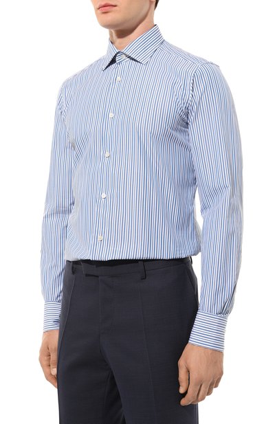 Хлопковая сорочка ZEGNA, арт. 701015A7/9MS0JI, фото 3