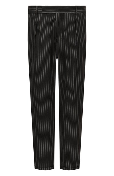 Мужские шерстяные брюки SAINT LAURENT, арт. 563592/Y142V