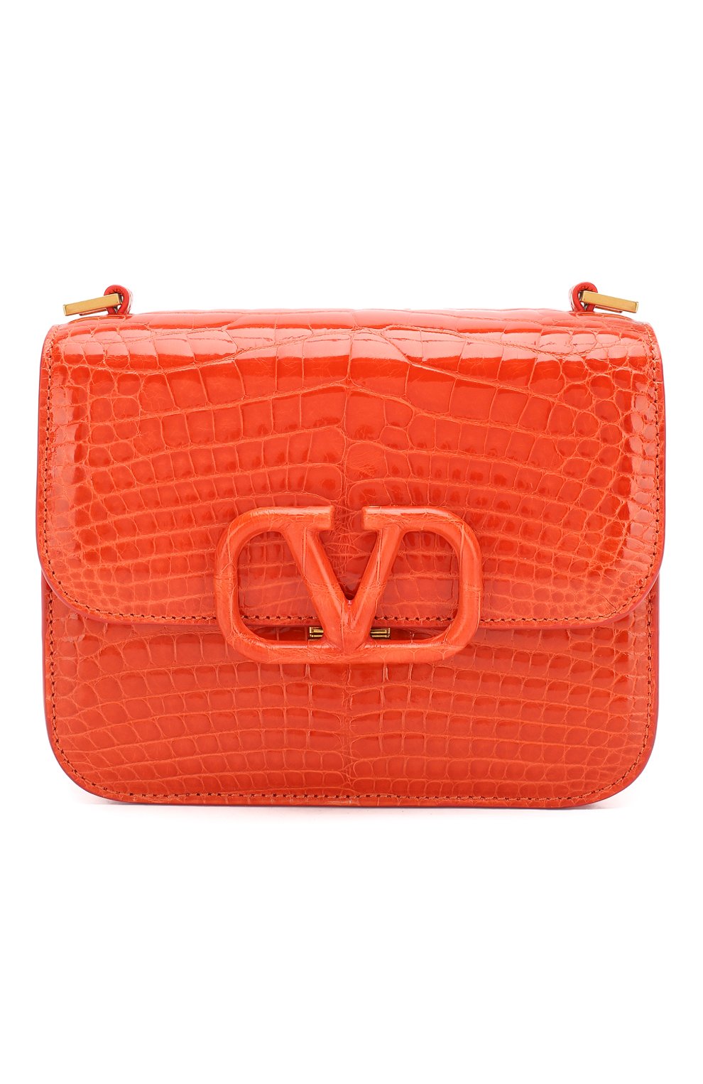 Сумка vsling small из кожи аллигатора VALENTINO, арт. SW0B0F01/XDE/AMIS, фото 1