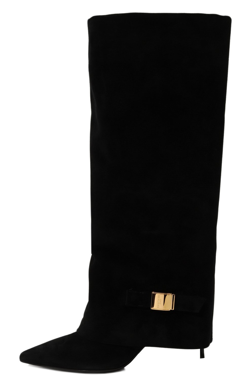 Замшевые сапоги uma 75 BALMAIN, арт. DN0TA037/LCTA, фото 4