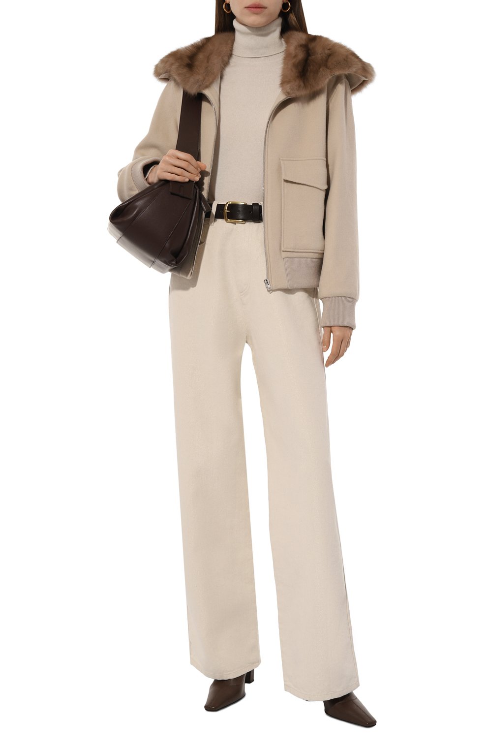 Куртка из шерсти и кашемира YVES SALOMON, арт. 24WYV05660CAZI, фото 2