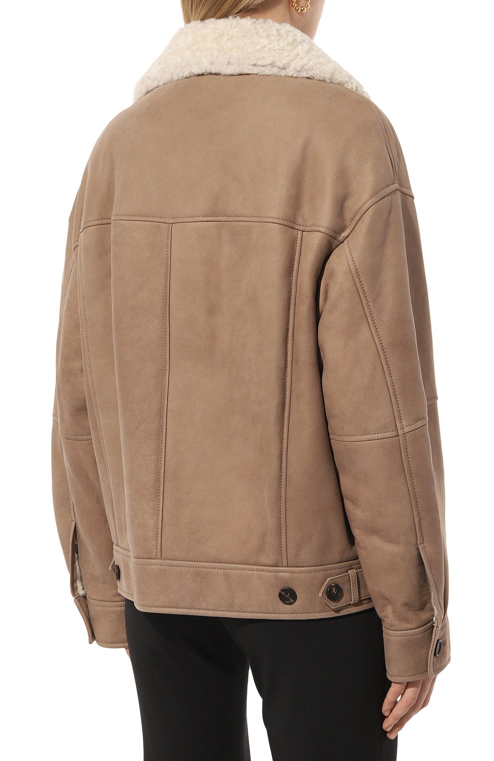 Дубленка из овчины BRUNELLO CUCINELLI, арт. MPMBP2743, фото 4