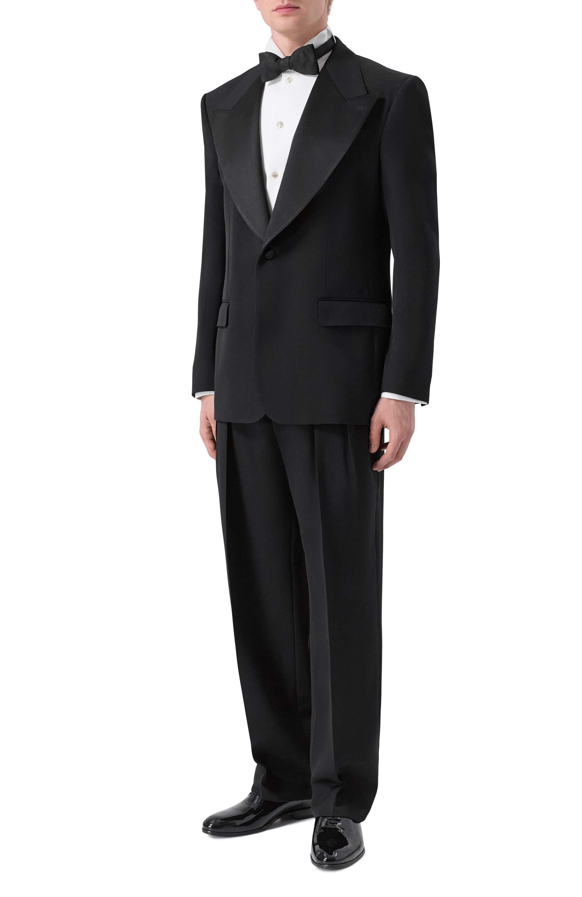 Смокинг из шерсти и шелка DOLCE & GABBANA, арт. G2V02T/GJ865, фото 2