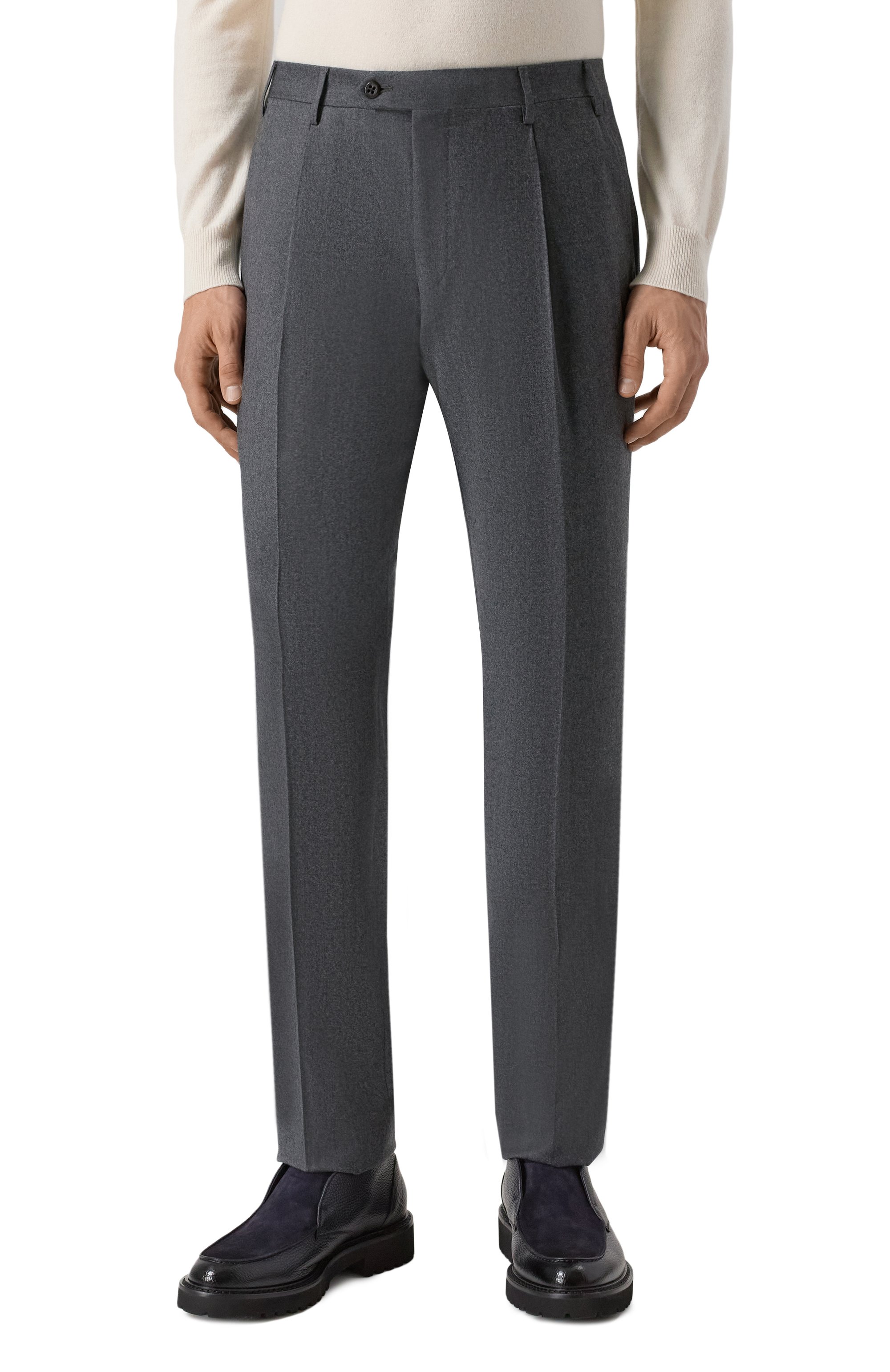 Шерстяные брюки CORNELIANI, арт. 265B03-2618581, фото 3