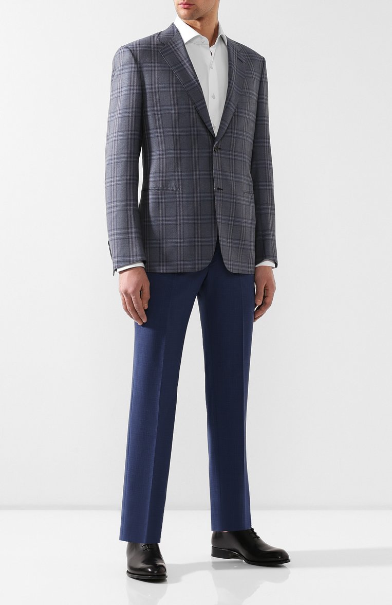 Шерстяные брюки BRIONI, арт. RPL60R/P7AW7/TIGULLI0, фото 2