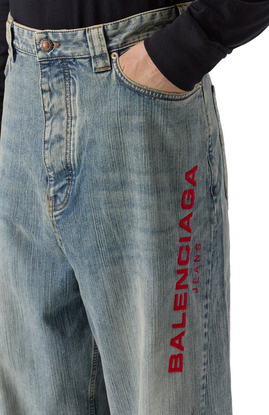 Джинсы Balenciaga 831599/TNW65 Голубой  831599/TNW65 Фото 5