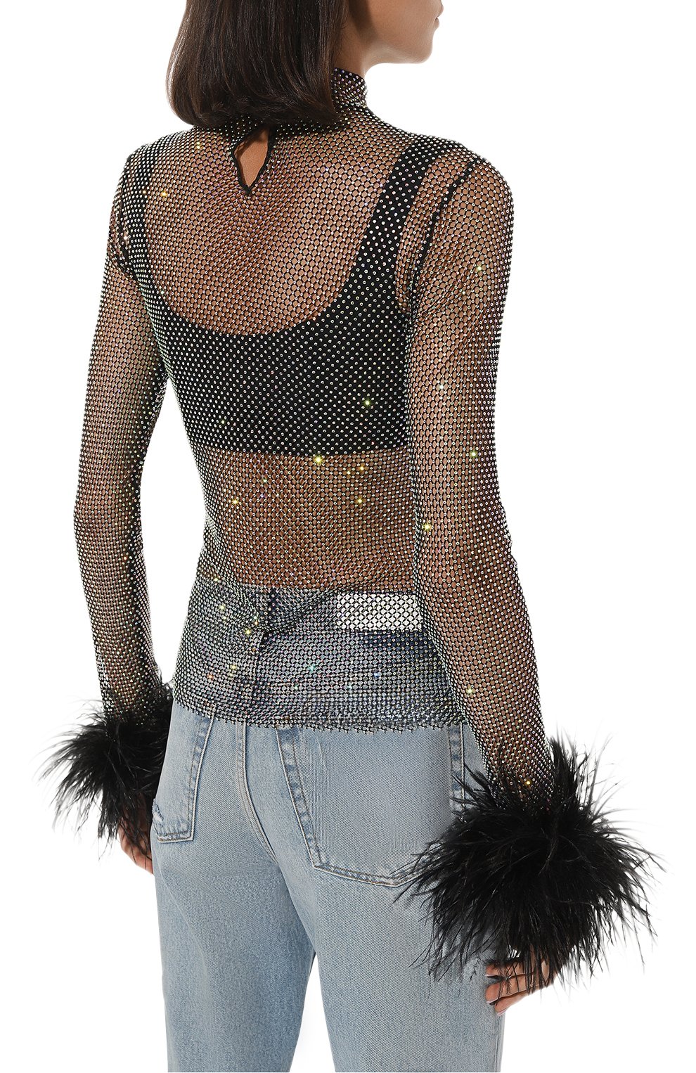 Топ ALINE разноцветного цвета по цене 47000 руб., арт. AL091002-2, фото 4 Топ ALINE, арт. AL091002-2, фото 4