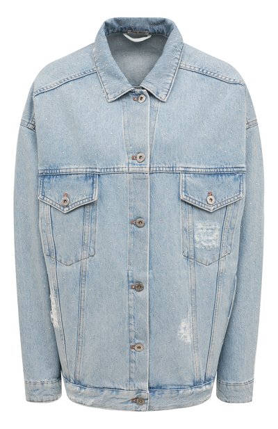 Джинсовая куртка MIU MIU, арт. GWB134-10B7-F0008, фото 1