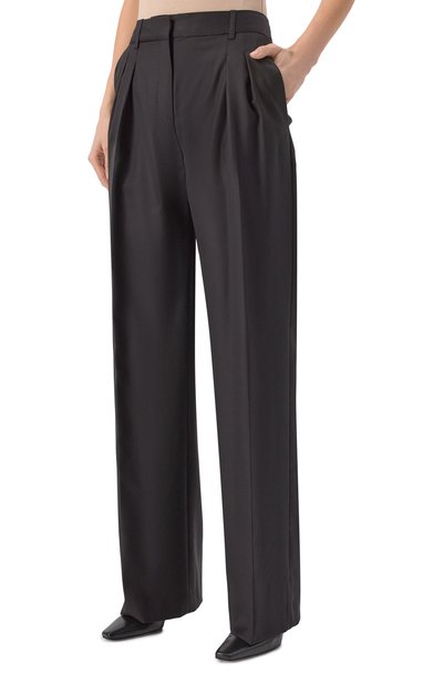 Шерстяные брюки LOULOU DE SAISON, арт. SBIRU, фото 3