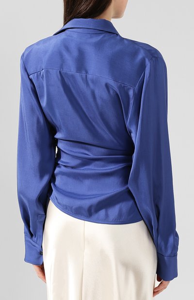 Блузка из смеси вискозы и шелка JACQUEMUS, арт. 194SH05/18370, фото 4