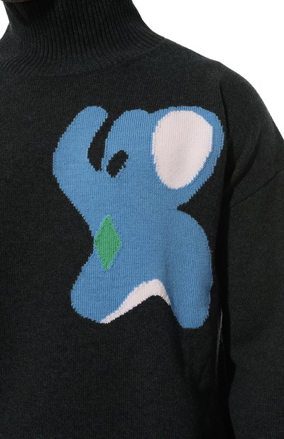 Свитер из шерсти мериноса JW ANDERSON, арт. KW0703YN0200, фото 5