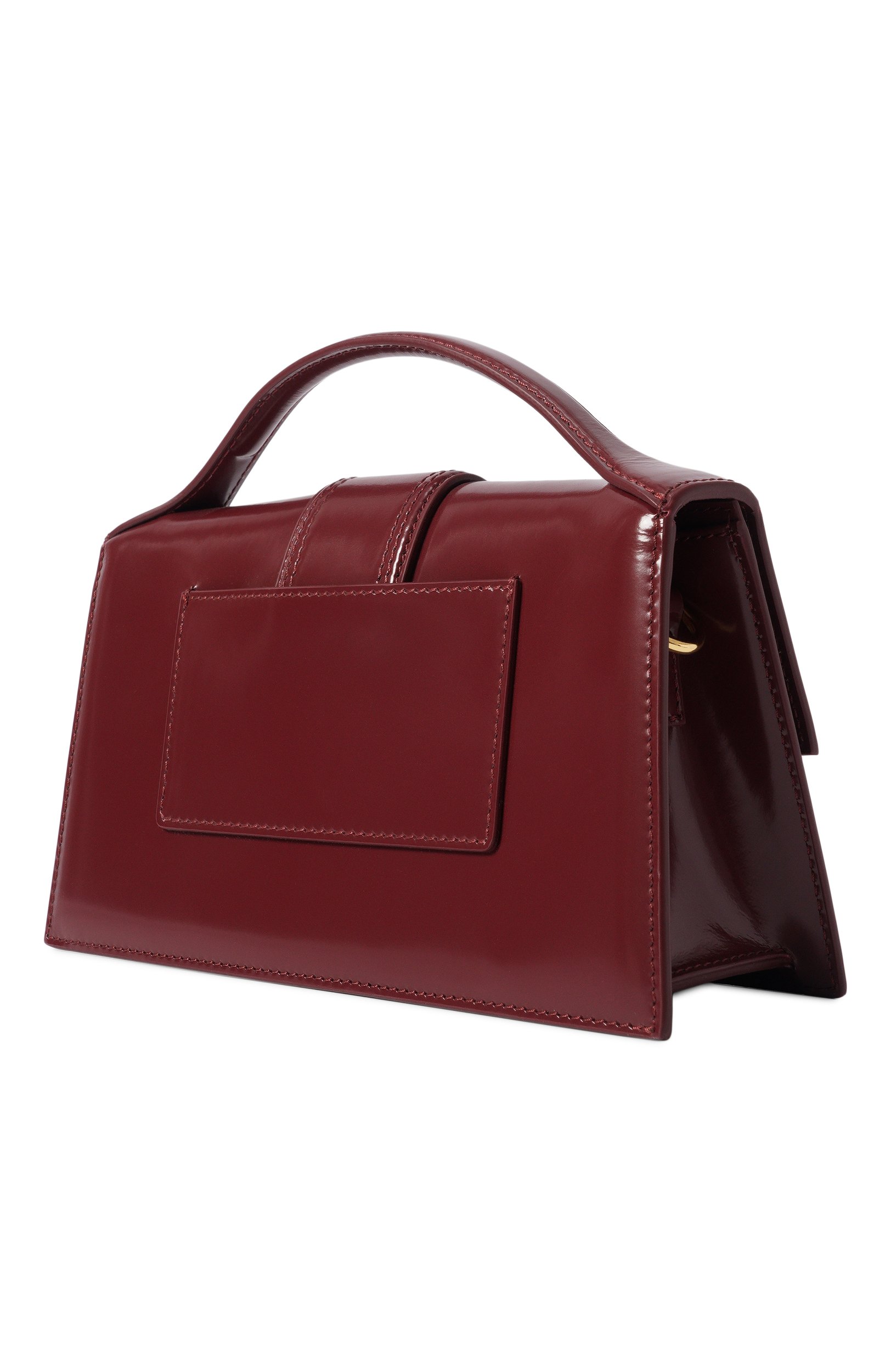 Сумка le bambino JACQUEMUS бордового цвета по цене 117500 руб., арт. 23HBAW00007/AC18A01, фото 4 Сумка le bambino JACQUEMUS, арт. 23HBAW00007/AC18A01, фото 4