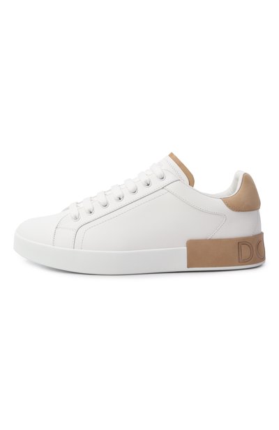 Кожаные кеды portofino DOLCE & GABBANA, арт. CS2278/AF218, фото 4