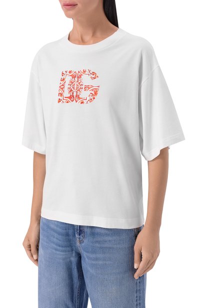 Хлопковая футболка DOLCE & GABBANA, арт. F8V57T/GDD2C, фото 3