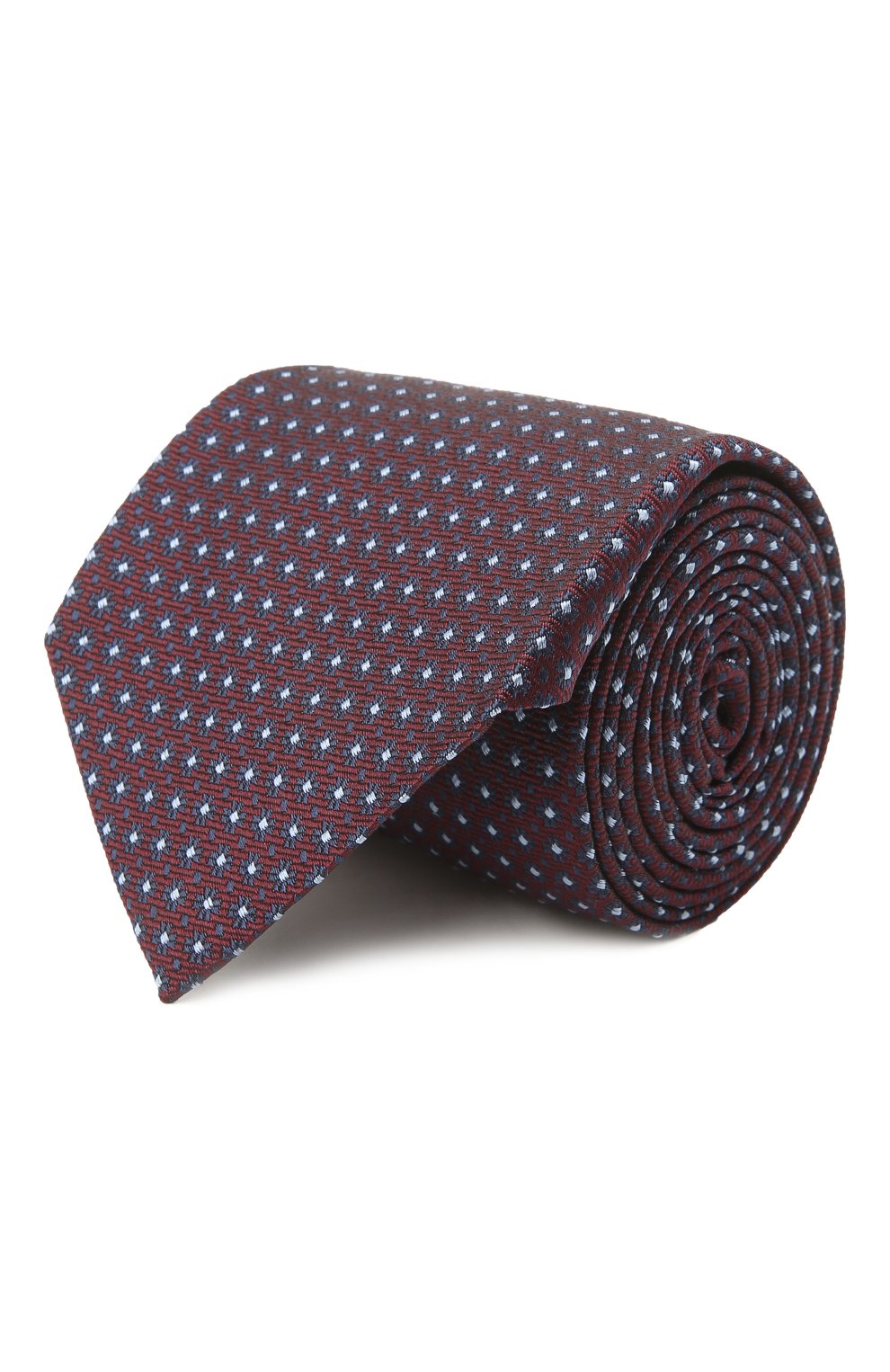 Шелковый галстук ZEGNA темно-коричневого цвета по цене 19650 руб., арт. Z2D03T/1UM, фото 1 Шелковый галстук ZEGNA, арт. Z2D03T/1UM, фото 1