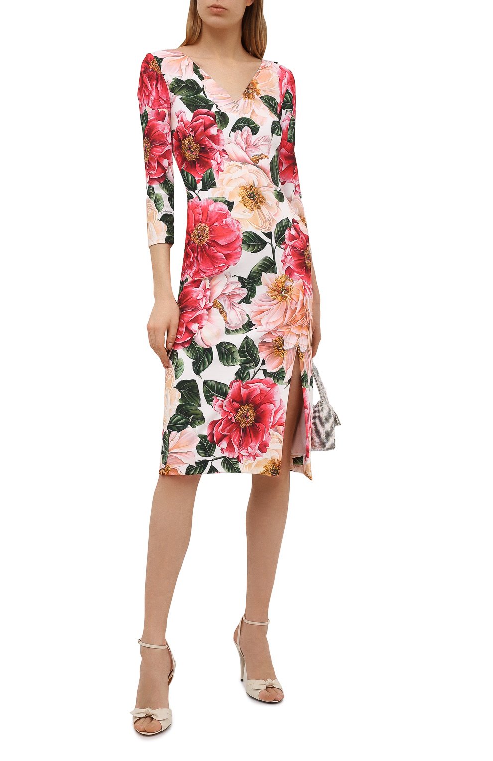 Платье из вискозы DOLCE & GABBANA, арт. F6I6QT/FSRMU, фото 2