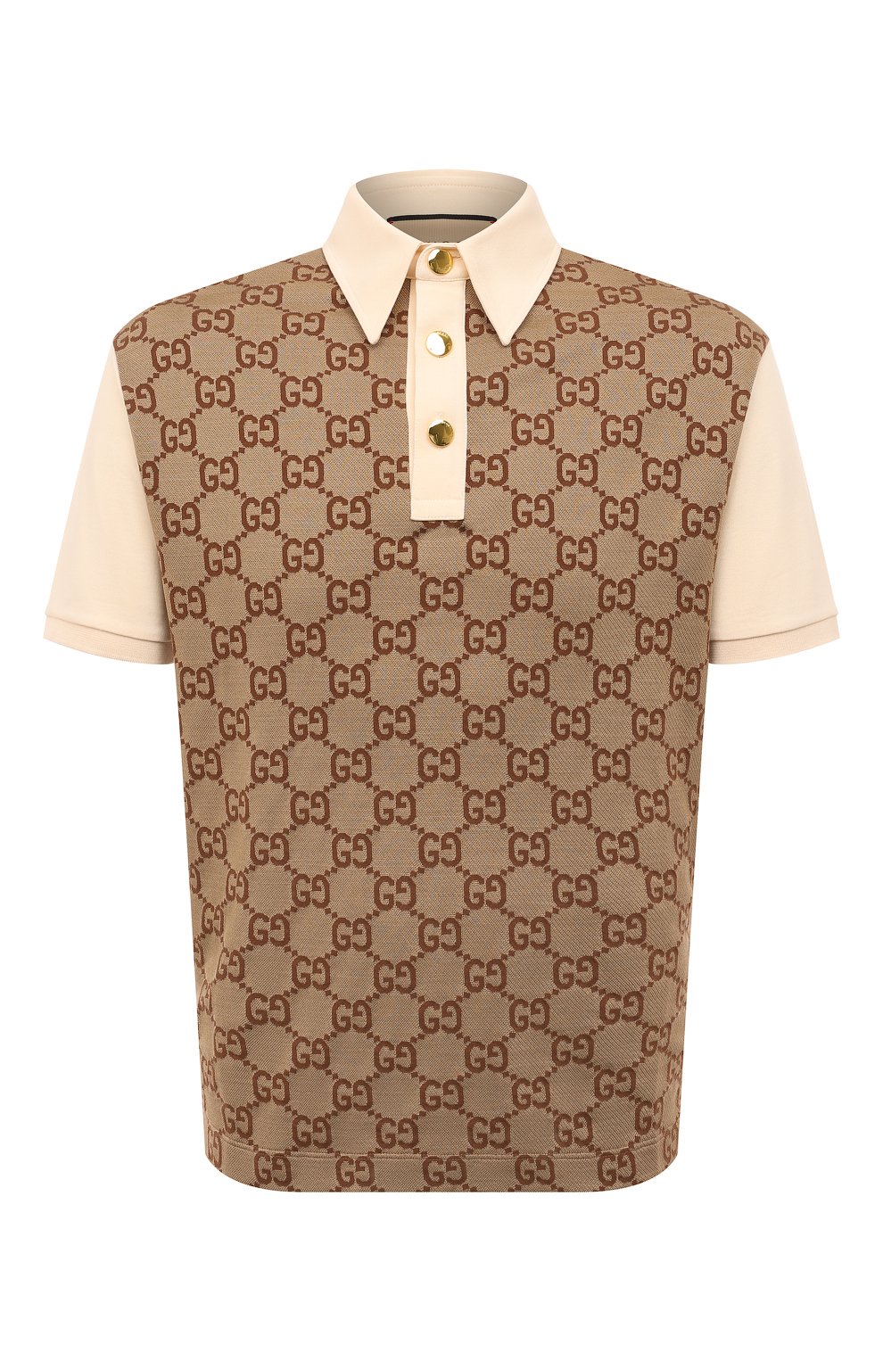 Поло из шелка и хлопка GUCCI, арт. 682015 XJD1F, фото 1
