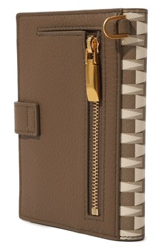 Женские портмоне BALLY коричневого цвета, арт. WL005D/TP046 | Фото 2 (Материал сплава: Проставлено; Материал: Натуральная кожа, Пластик; Нос: Не проставлено)
