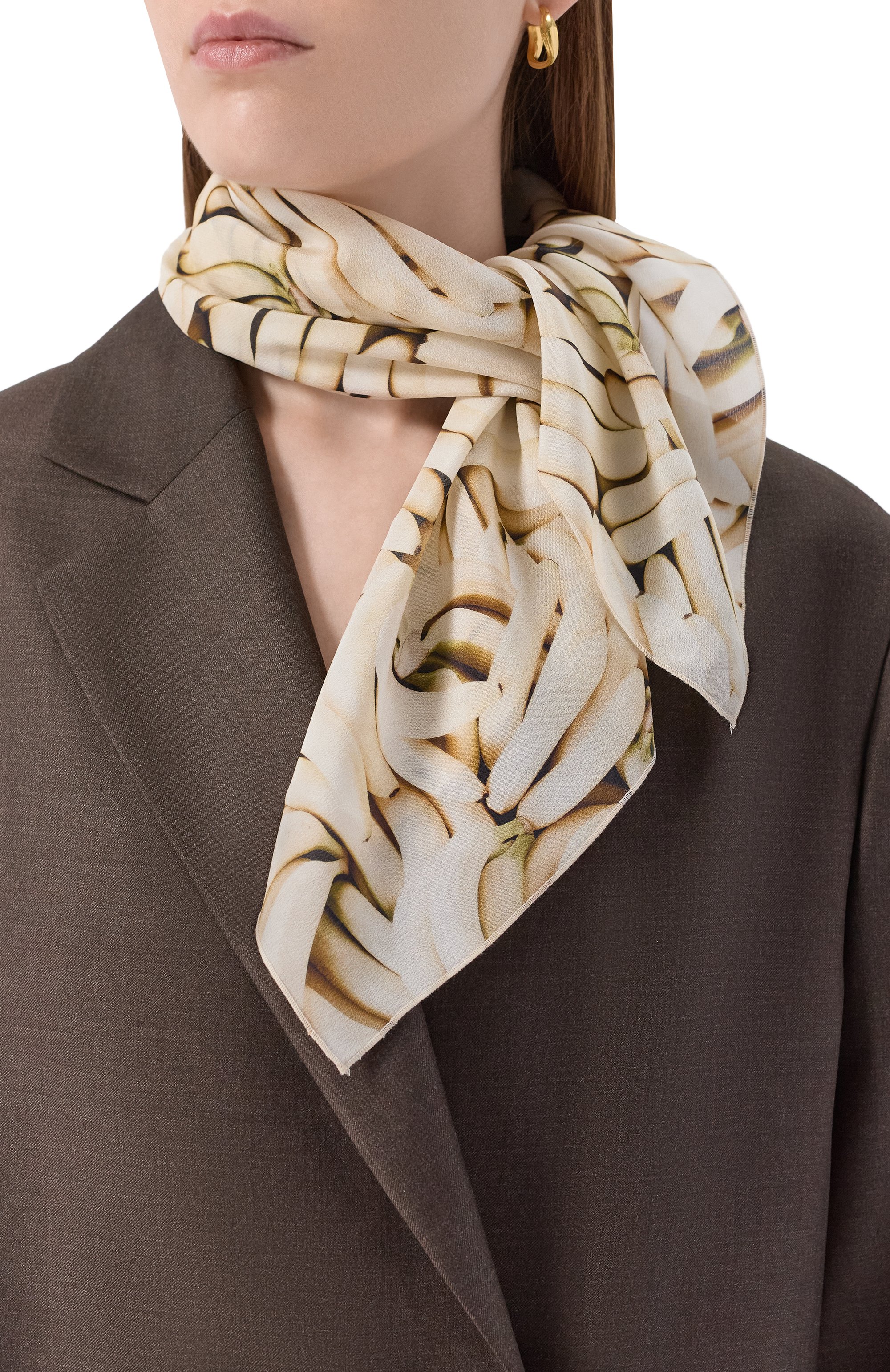 Шелковый платок PETAR PETROV, арт. S25SC1/CDC, фото 2