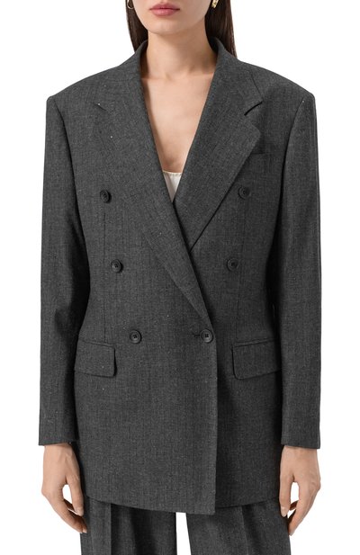 Жакет из вискозы и шерсти TAGLIATORE 0205, арт. J-L0RELEY19B/A40003, фото 3