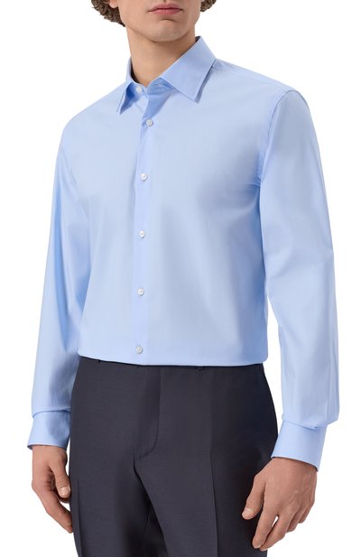 Хлопковая сорочка BOSS, арт. 50555668, фото 3