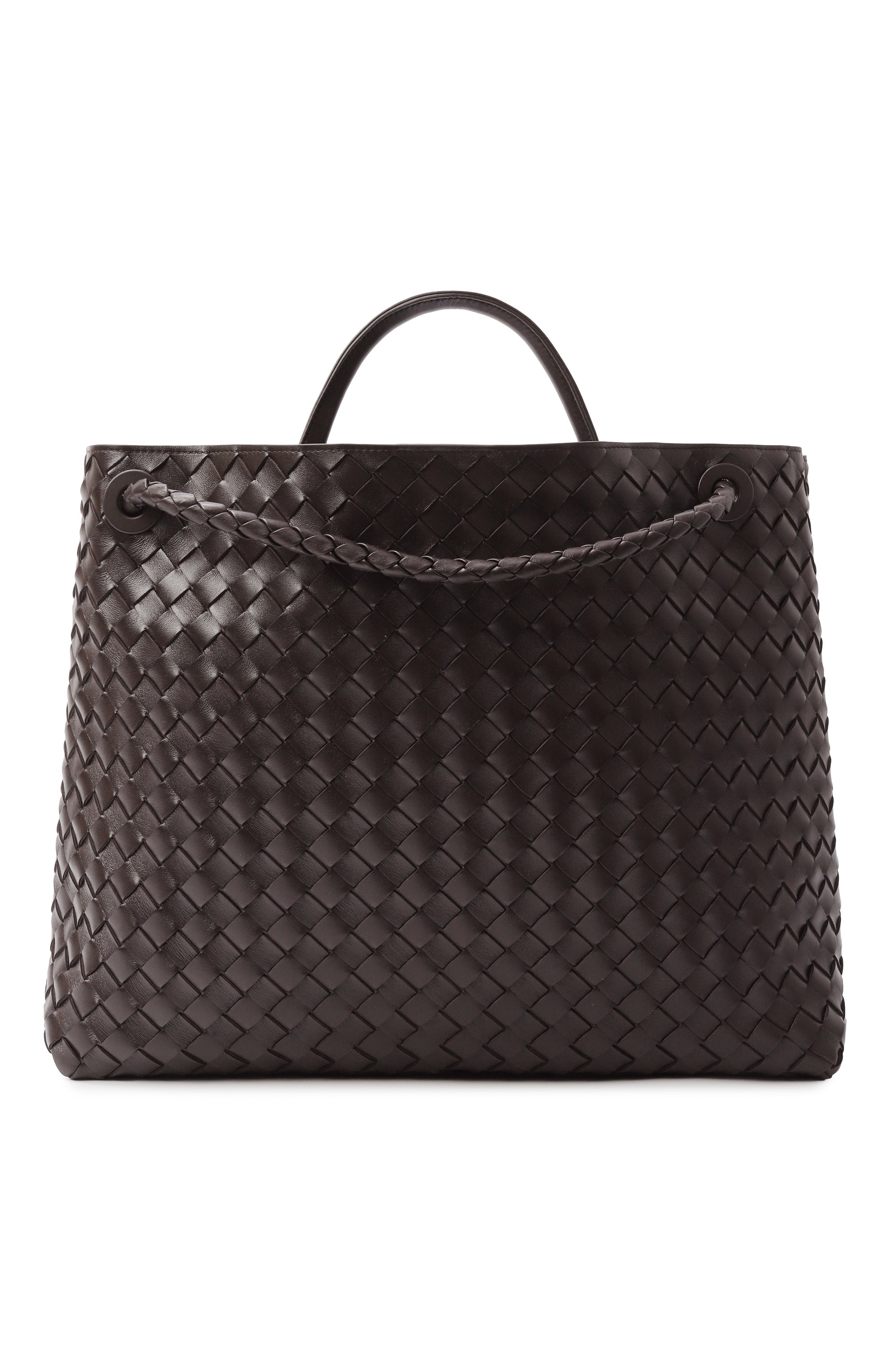 Сумка andiamo large BOTTEGA VENETA темно-коричневого цвета по цене 945000 руб., арт. 766019/VCPP1, фото 6 Сумка andiamo large BOTTEGA VENETA, арт. 766019/VCPP1, фото 6