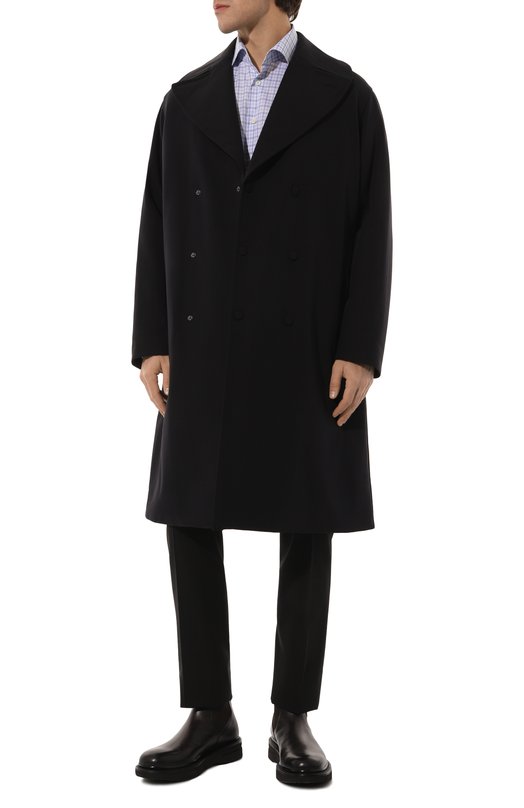 Утепленное пальто Emporio Armani 6D1L61/1NUBZ Синий  6D1L61/1NUBZ Фото 2