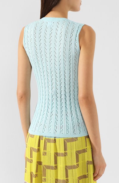 Топ из смеси вискозы и хлопка M MISSONI, арт. 2DJ00020/2K000E, фото 4