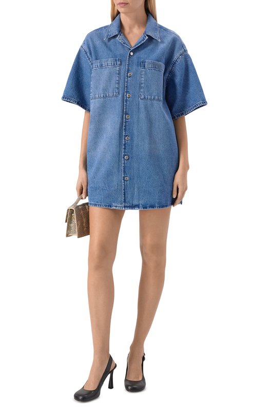 Джинсовое платье Alexander Wang 4DC1266940 Синий  4DC1266940 Фото 2