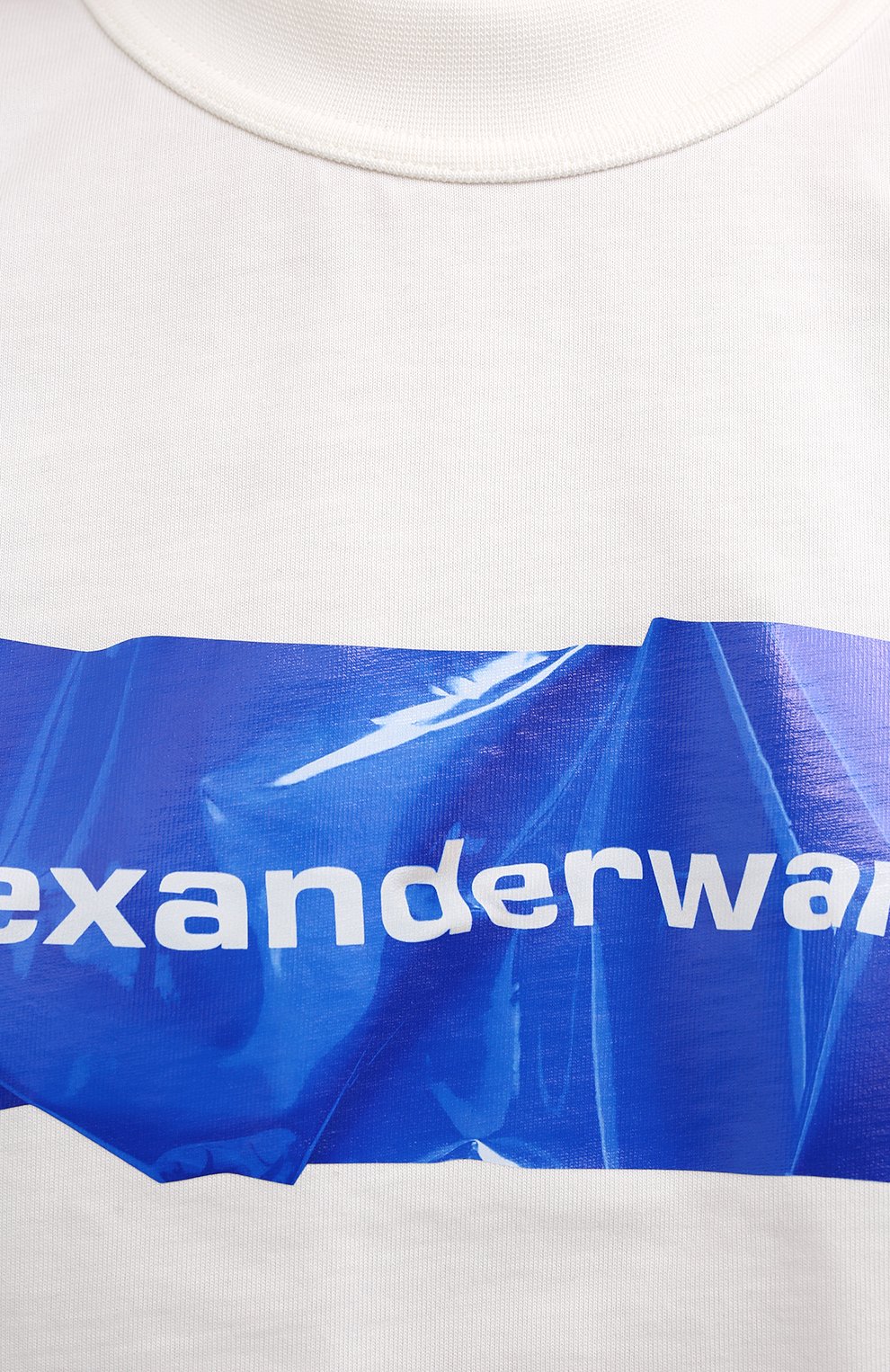Хлопковая футболка ALEXANDER WANG белого цвета по цене 19950 руб., арт. 1CC2211002, фото 5 Хлопковая футболка ALEXANDER WANG, арт. 1CC2211002, фото 5