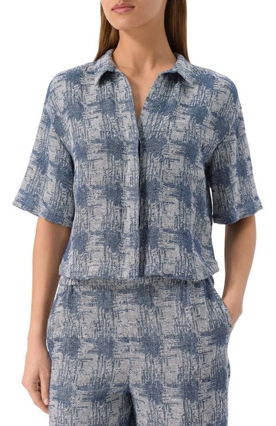 Льняная рубашка EMPORIO ARMANI, арт. EW000871/AF12524, фото 3