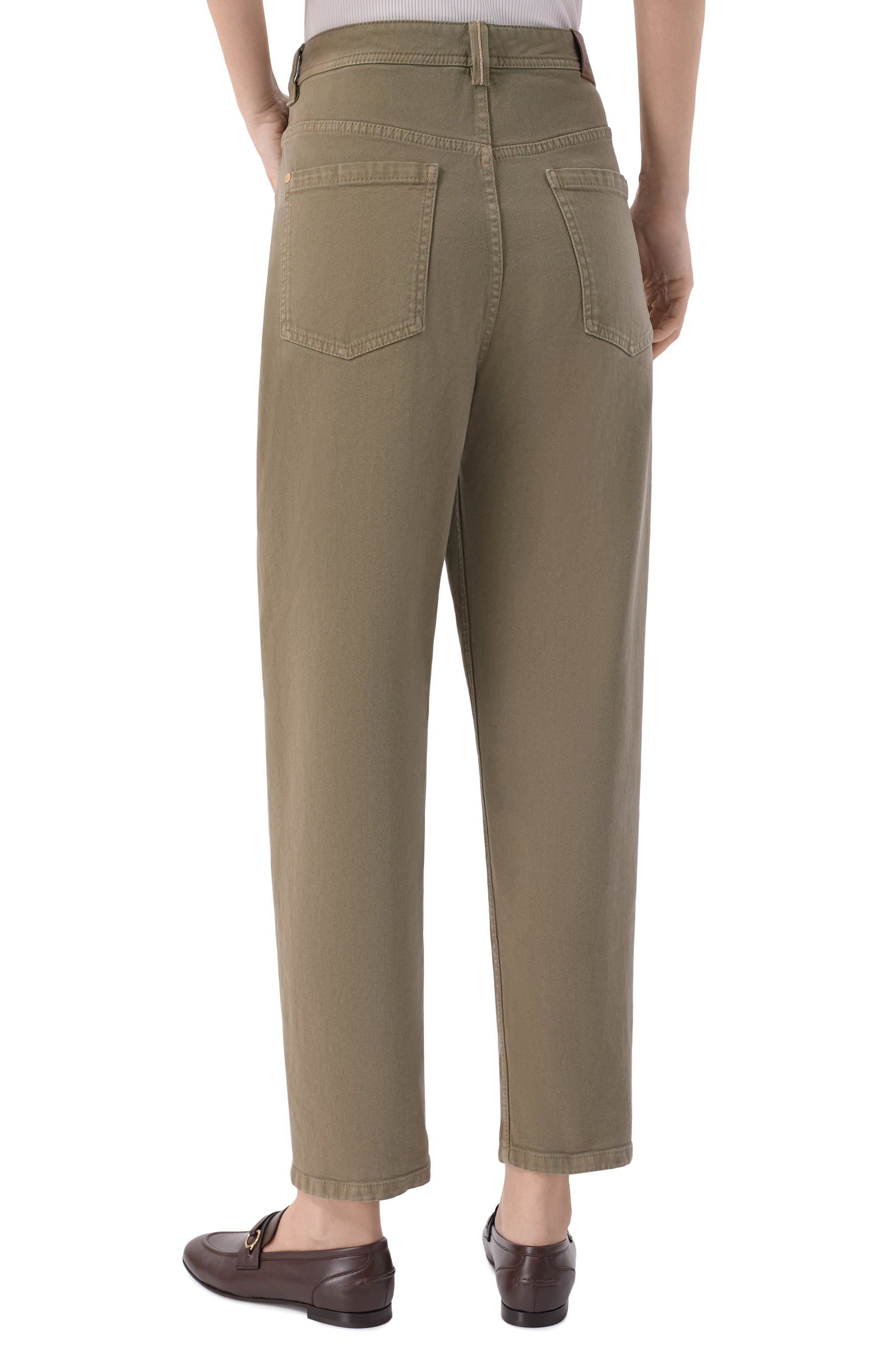 Джинсы baggy tapered BRUNELLO CUCINELLI, арт. MB057P5319, фото 4