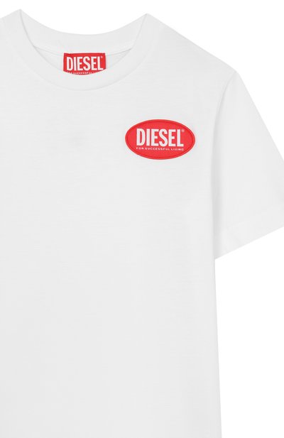 Хлопковая футболка DIESEL, арт. J02469/KYAUN, фото 3