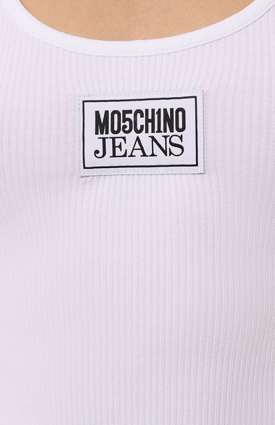 Майка из вискозы M05CH1NO JEANS, арт. A0809/3259, фото 5