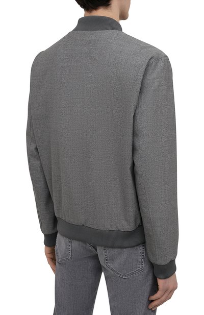 Шерстяной бомбер BOSS, арт. 50450203, фото 4