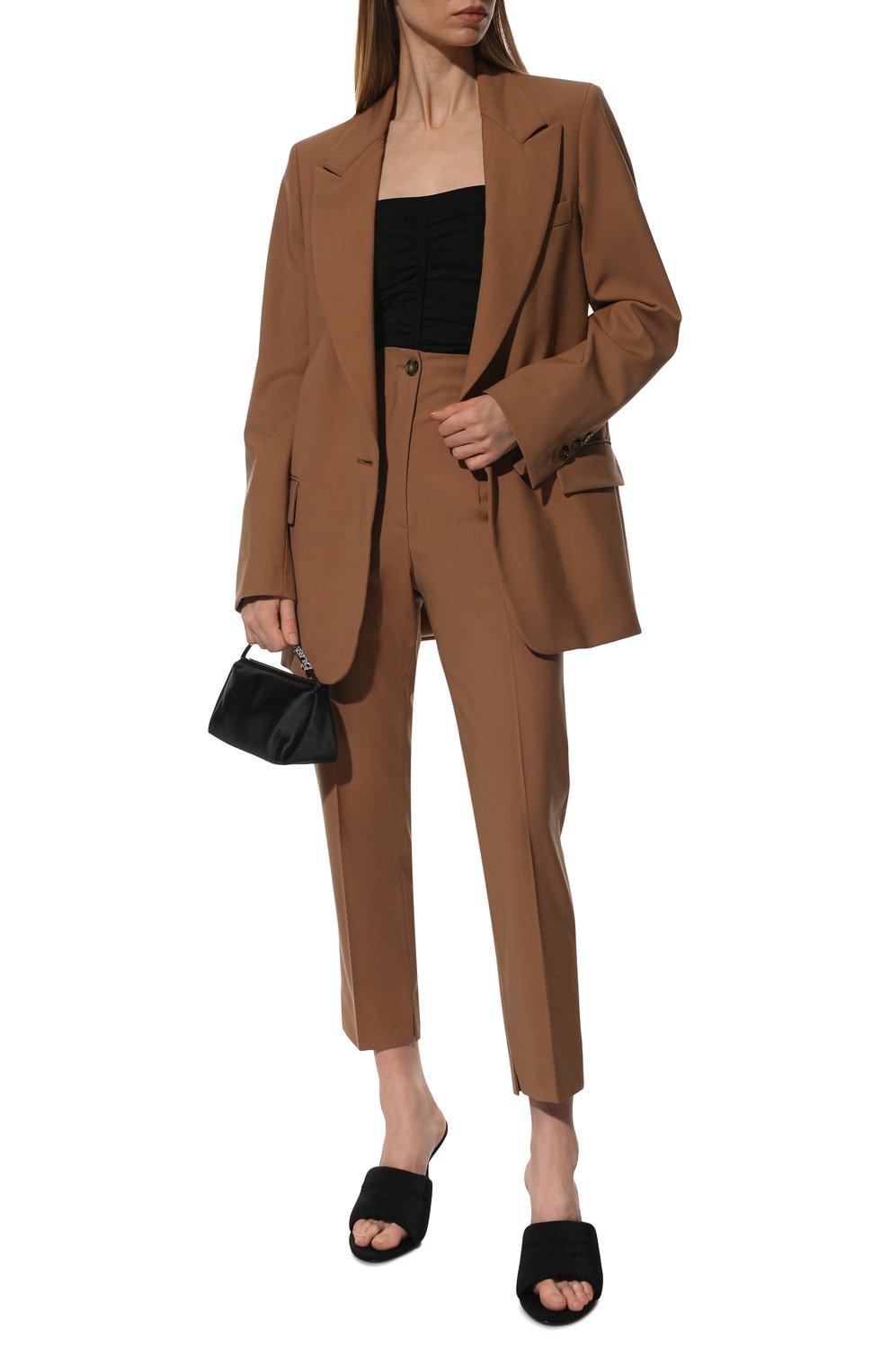 Шерстяные брюки MSGM, арт. 3241MDP08A 227104, фото 2