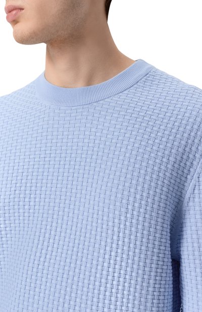 Хлопковый джемпер BOSS, арт. 50545283, фото 5