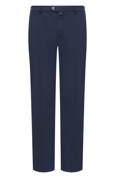 Мужские брюки из хлопка и шелка KITON, арт. UFPPERK0607H