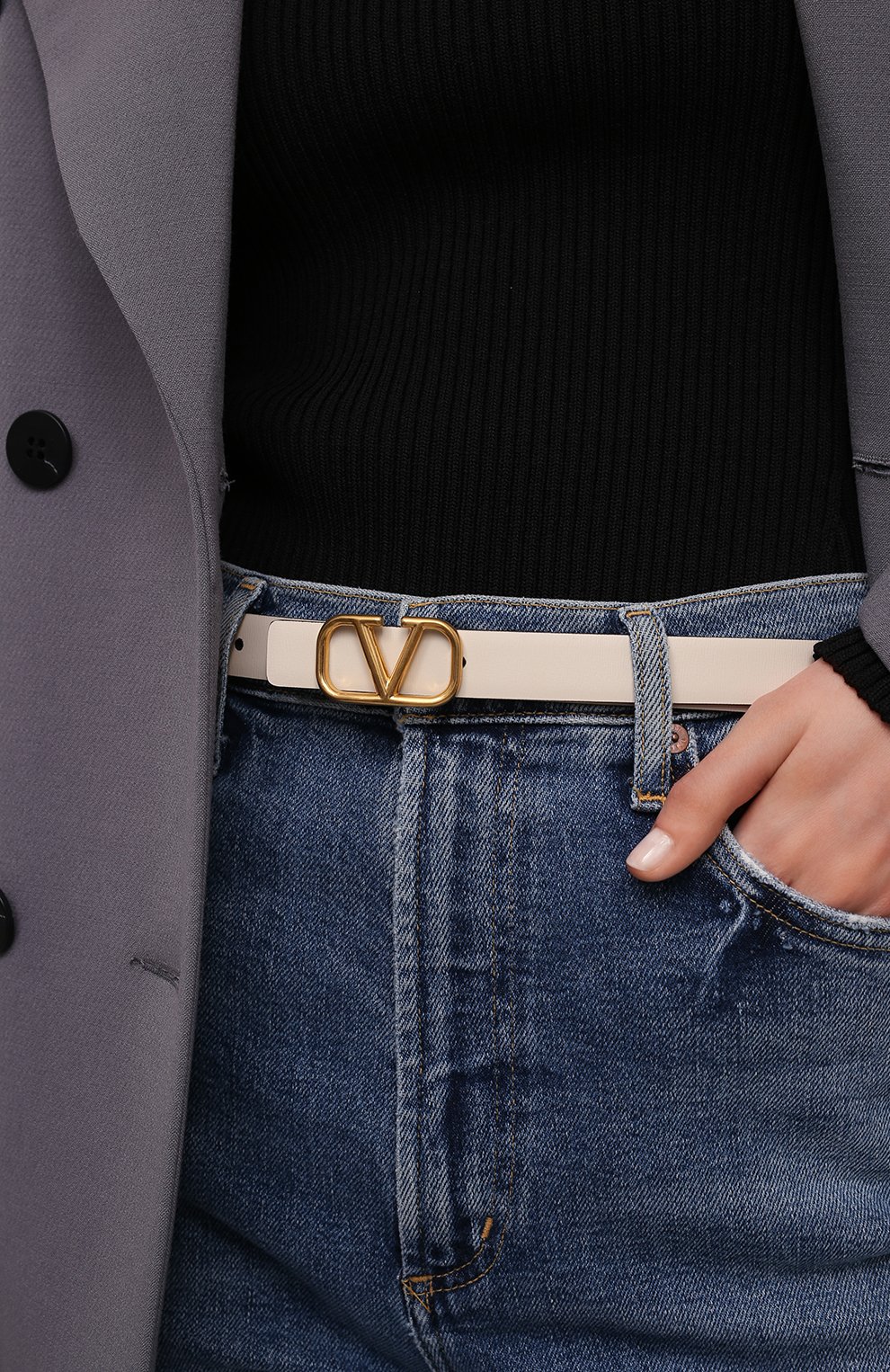 Двусторонний ремень vlogo signature VALENTINO, арт. XW0T0S12/ZFR, фото 5